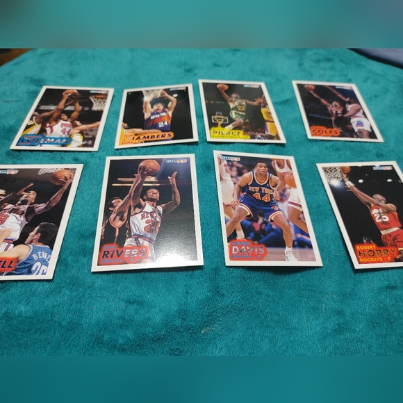 Fleer and Topps Basketball Cards - Picture 2 of 4